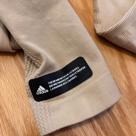 Adidas Women's Formotion Sculpt High Rise 7/8 Tights Tan Sz Small - Picture 5 of 8